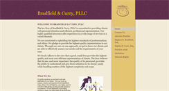 Desktop Screenshot of bradfieldcurry.com