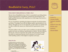 Tablet Screenshot of bradfieldcurry.com